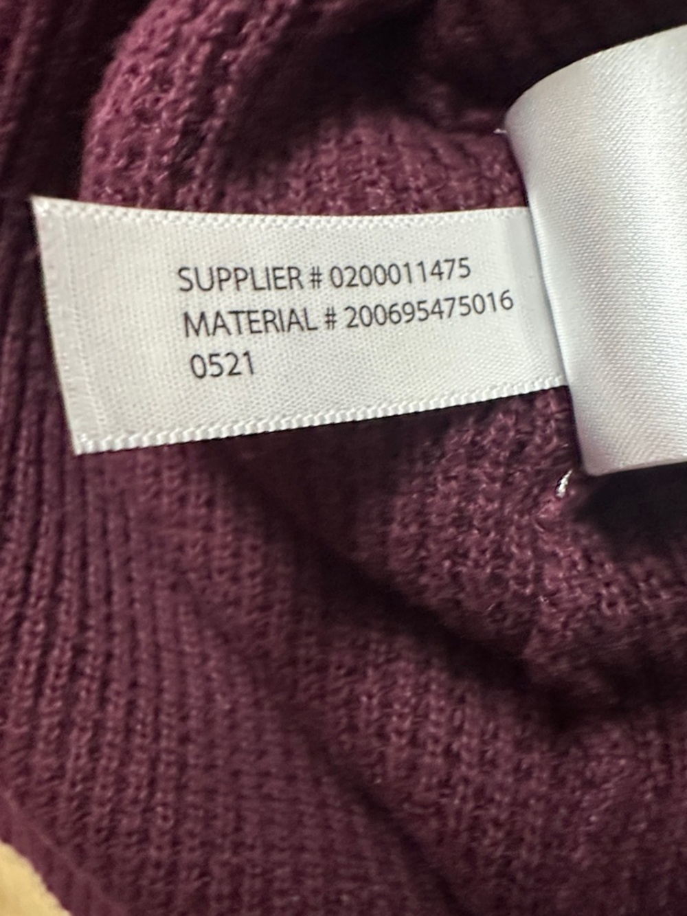 Lauren Ralph Lauren 100% Cotton Plum waffle Knit Hooded Sweater - Picture 8 of 13